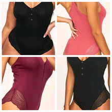 Load image into Gallery viewer, Black, Maroon or Pink bodysuits
