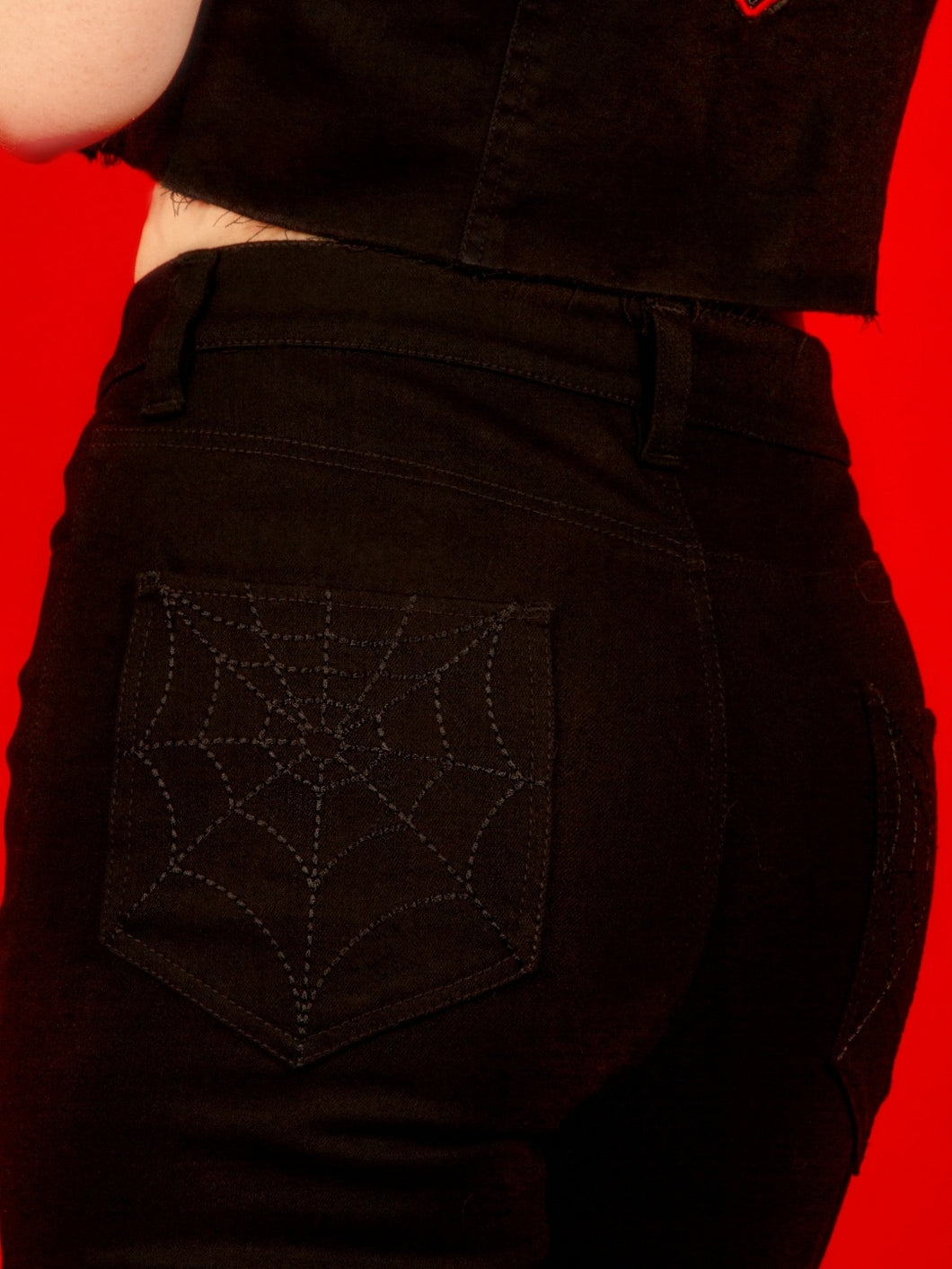 Charlotte or Black Widow jeans by Katacomb