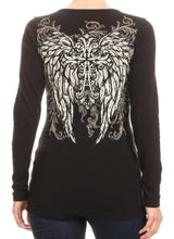 Load image into Gallery viewer, Platinum Plush long sleeved decor shirt.
