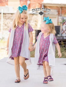 COWBOYS & INDIANS DRESS BY CRAZY TRAIN FOR YOUR LITTLE COWKID
