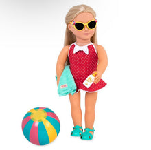 Load image into Gallery viewer, Our Generation Doll Swimsuit Retro Outfit for 18&quot; Dolls - Beach Belle
