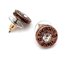 Load image into Gallery viewer, Bullet Shell Rhinestone Western Earring
